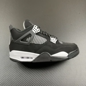 AIR JORDAN 4, "KZ" - "FQ8138-001"AJ4 Air Jordan 4 White Thunder Black and White