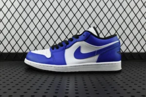 AIR JORDAN 1, "DT" - "553558-124" Air Jordan 1 low “game royal”