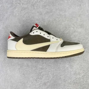AIR JORDAN 1, "LJR" - "DM7866-162"LJR Special EditionOriginal AJ1 inverted hook white brown DM7866-162 Industry