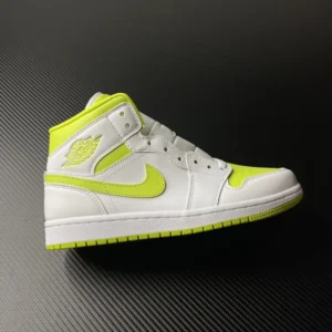 AIR JORDAN 1, "DT" - "BQ6472-131"  Air Jordan 1 Mid “White Lime”