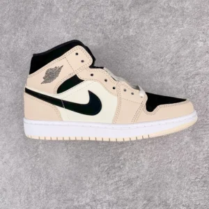 AIR JORDAN 1, "DT" -  "BQ6472-800"Air Jordan 1 Mid AJ1 Joe 1 mid top neutral cultural basketball shoes