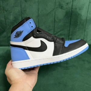 AIR JORDAN 1, " Y3 " -  " DZ5485-400 " AJ1 high top black blue toe!