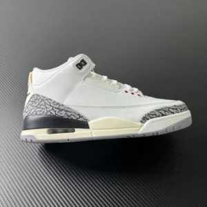 AIR JORDAN 3, "DF" - "DN3707-100" Jordan Air Jordan 3 White Cement Reimagined