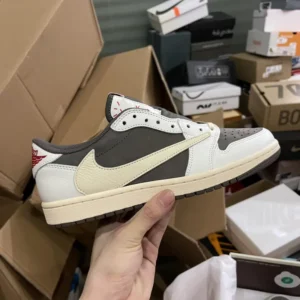 AIR JORDAN 1, "PK" - "DM7866-162" Travis Scott x Jordan Air Jordan 1 Low OG SP “Sail andRidgerock”