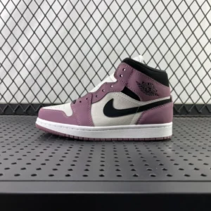 AIR JORDAN 1, "DT" -  "DC7267-500"AJ1 MID White Light Purple