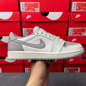 AIR JORDAN 1, "DG" - "CZ0790-101" Jordan Air Jordan 1 Low OG”Atmosphere Grey”