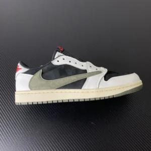 AIR JORDAN 1, "FK" - "DZ4137-106" Iravis Scott x Jordan Air Jordan 1 Low “edium Olive