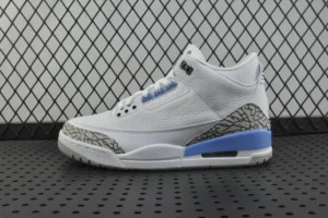 AIR JORDAN 3, " X " -  " CT8532-104 " AJ3 North Carolina Blue!