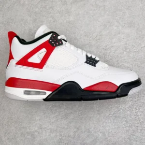 AIR JORDAN 4, "KZ" - "DH6927-161"Air Jordan AJ4 Retro White Black Red Cement