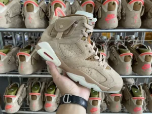 AIR JORDAN 6, "OG " - "DH0690-200"Travis Scott x Jordan Air Jordan 6 retro sp “british khaki’