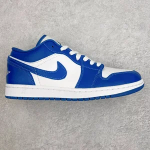 AIR JORDAN 1, " DT " -  " DC0774-114 " AJ1 Low Help White Blue New!