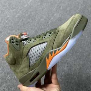 AIR JORDAN 5, " LJR " -  " DD0587-308 " AJ5 Army Green!