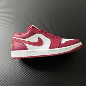 AIR JORDAN 1, " DT " -  " 553558-607 " AJ1 low cut white red!