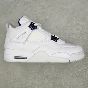 AIR JORDAN 4, "KZ" - "CT8527-115"Air Jordan AJ4 Retro White Purple