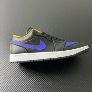 AIR JORDAN 1, "DT" - "553558-075"Air Jordan 1 Low”Dark Concord”
