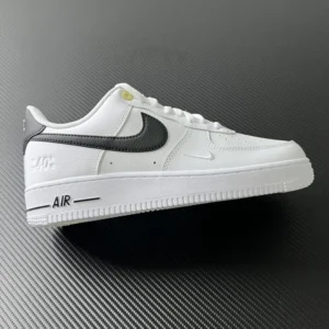 Air Force 1, "GX" - "DQ7658-100" Air Force White Black Mini Hook