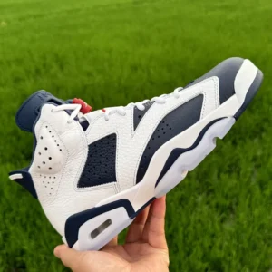 AIR JORDAN 6, " LJR " -  " CT8529-161 " AJ Olympic White Blue 2024!