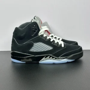 AIR JORDAN 5, " OG " -  "HF3975-001" Air Jordan AJ5 “Black Metallic Reimagined”