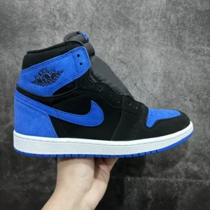 AIR JORDAN 1, " Y3 " -  " DZ5485-042 " AJ1 high top black blue suede!