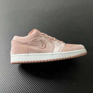 AIR JORDAN 1, "DT" - "DQ8396-600"Air Jordan 1 low “pink velvet”