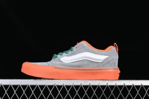 vans Bread shoes, "23" - "VN0009QCORA"Vans bread shoes gray orange