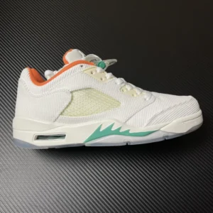 AIR JORDAN 5, " 5A " -  " CW4204-100 " AJ5 white green!