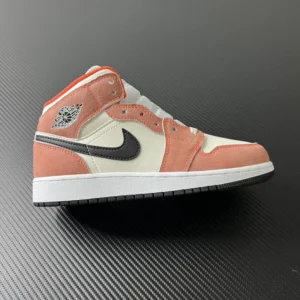 AIR JORDAN 1, "DT" - "DV1336-800"AJ1 Mid Zhongbang White Orange! Product number: