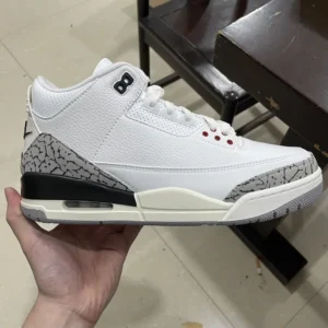 AIR JORDAN 3, " X " -  " DN3707-100 " AJ3 retro white cement!