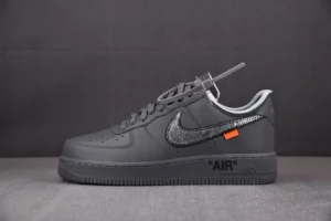 Air Force 1, "S2" - "DX1419-500"OFF-White x Air Force 1 Low“Ghost Grey” DX1419-500