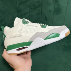 AIR JORDAN 4, " Y3 " -  " DR5415-103 " AJ4 White Green Collaboration!