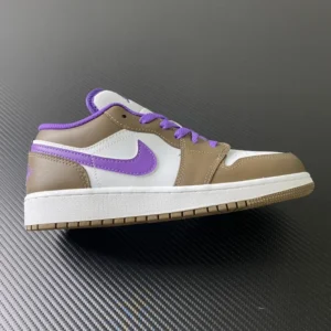 AIR JORDAN 1, " DT " -  " 553560-215 " AJ1 low cut brown purple!