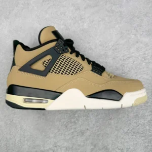 AIR JORDAN 4, "KZ" - "AQ9129-200"Air Jordan AJ4 Retro Pearl Milk Tea
