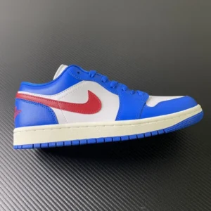 AIR JORDAN 1, " DT " -  " DC0774-416 " AJ1 low cut white blue red!
