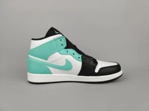 AIR JORDAN 1, "DT" -  "554724-132"Air Jordan 1 Mid Tiffany Green