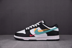 TOP/S2 Batch DUNK, "TOP" - "FD4623-131"NK Dunk Low Multi-Color Swoosh