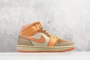AIR JORDAN 1, "DT" -  "DH4270-800"Air Jordan 1 Mid AJ1 mid top basketball shoes