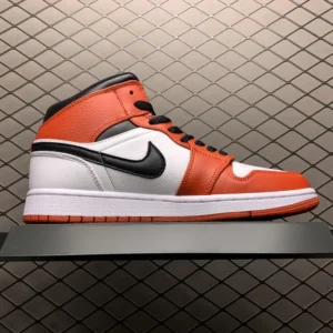 AIR JORDAN 1, "DT" -  "554724-173"Air Jordan 1 Mid AJ1 Joe 1 mid top neutral cultural basketball shoes