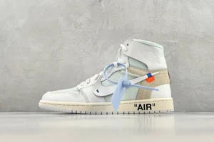 AIR JORDAN 1, "OG" - " AQ0818-100" OFF-WHITE x Jordan Air Jordan 1 High White the ten