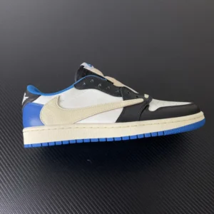AIR JORDAN 1, "FK" - "DM7866-140"Travis Scott x Fragment Design x Jordan Air Jordan 1 LowOG SP