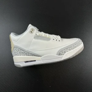 AIR JORDAN 3, " X " -  " FJ9479-100 " AJ3 gray white burst!
