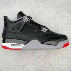 AIR JORDAN 4, "KZ" - "FV5029-006"Air Jordan AJ4 “Brad Reimagined” Black and Red