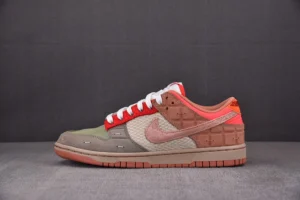 TOP/S2 Batch DUNK, "TOP" - "FN0316-999"  CLOT x NK Dunk Low“What The？CLOT”