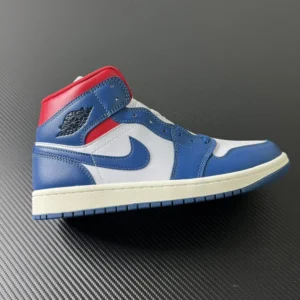 AIR JORDAN 1, "DT" -  "BQ6472-146"AJ1 Mid Red Blue Splice! Product number: !