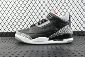 AIR JORDAN 3, "X" - "854262-001"AJ3 black cement!