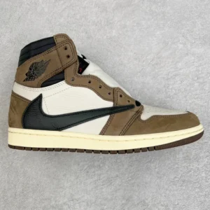 AIR JORDAN 1, " PK4.0 " -  " CD4487-100 " AJ1 deep brown inverted hook high top!