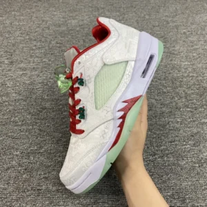 AIR JORDAN 5, " 5A " -  " 1551183 " AJ5 X Clot co branded white silk!