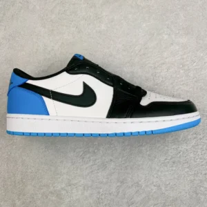 AIR JORDAN 1, "LJR" - "CZ0790-104"Ljr Special Supply AJ1 Low Black White Blue CZ0790-104 The pinnacle of the in
