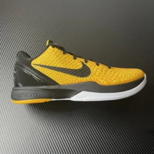 S2 Batch Kobe 6, " S2 " -  " 429659-700 " Kobe Bryant 6 Black Yellow Bruce Lee! Best Practical Series of the Ye