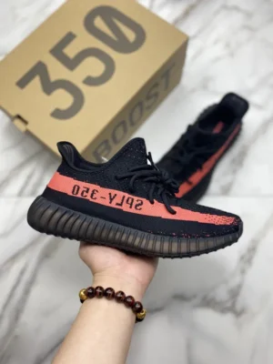 LW Yeezy 350, "LW " - "BY9612"adidas originals Yeezy Boost 350 V2 “Core BlackRed”