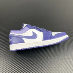 AIR JORDAN 1, " DT " -  " 553558-515 " AJ1 low cut white purple!